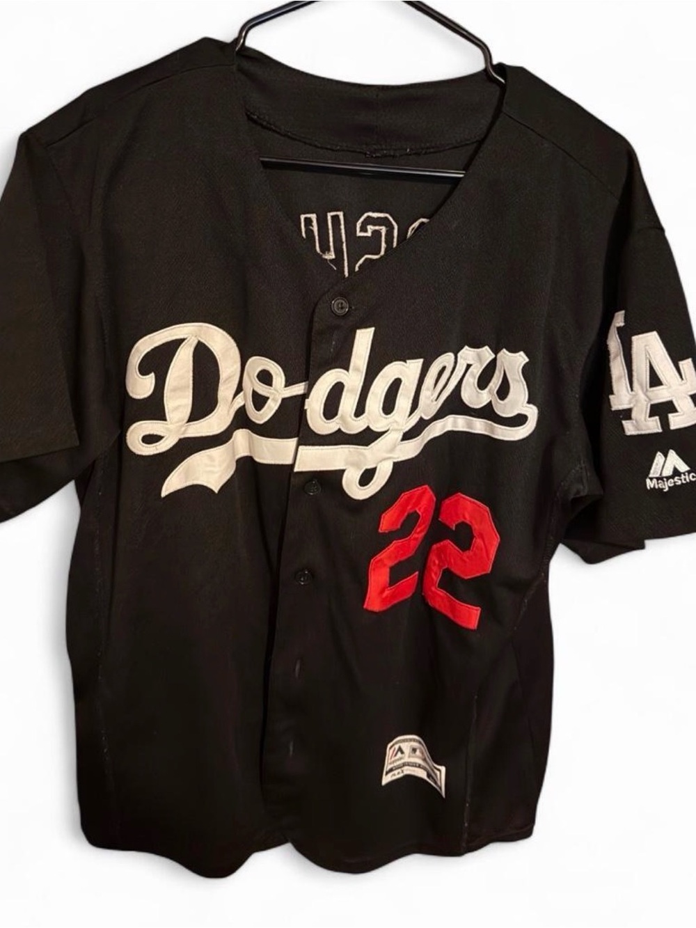 Clayton Kershaw #22 Size 40 Stitched Majestic Jersey